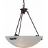 V6923-79 3-light Antique Bronze Bowl-Shaped Pendant
