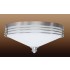 V6953-33 Avila 3-light Brushed Nickel Flush Mount Ceiling Fixture