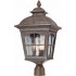 V8276-54 Leeds 3-light Amulet Bronze Outdoor Post Mount
