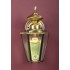 V9151-7 1-light Antique Solid Brass Outdoor Wall Sconce