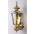 V9152-7 1-light Antique Solid Brass Outdoor Wall Sconce