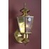 V9162-7 1-light Antique Solid Brass Outdoor Wall Sconce