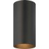V9616-5 1-light Black Outdoor Flush Mount Ceiling Fixture