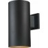 V9626-5 1-light Black Outdoor Wall Sconce