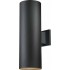 V9636-5 2-light Black Outdoor Wall Sconce