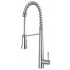 AB2039S LEON kitchen faucets by ALFI brand are made of solid stainless steel, unlike traditional faucets