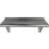 WHI-CUWS1036 Culinary Equipment pre-assembled stainless steel shelf with bull nose edge