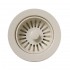 WHI-RNW50-BI 3 1/2" Basket strainer