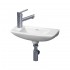 WHI-WH1-103L Isabella small wall mount basin with center drain