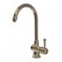 WHI-WH17606-PS Evolution colonial style single hole/single lever mixer with gooseneck swivel spout