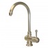 WHI-WH17606-SP Evolution colonial style single hole/single lever mixer with gooseneck swivel spout