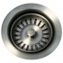 WHI-WH202-P Waste disposer trim for deep fireclay sink applications