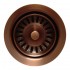 WHI-WH202-ACO Waste disposer trim for deep fireclay sink applications