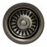 WHI-WH202-BN Waste disposer trim for deep fireclay sink applications