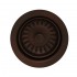 WHI-WH202-MB Waste disposer trim for deep fireclay sink applications