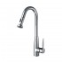 WHI-WH2070838-C Jem Collectin single hole faucet with a gooseneck swivel spout, pull-down spray head, and lever handle