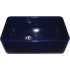 WHI-WH3018-BLUE Duet reversible fireclay sink with smooth front apron