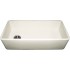 WHI-WH3618-BISUIT Duet reversible fireclay sink with smooth front apron