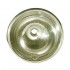 WHI-WH602BBC Round Crackle textured drop-in basin with overflow
