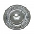 WHI-WH613ABL Round Fluted design drop-in basin with overflow