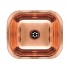 WHI-WH690CBL Rectangular undermount entertainment/prep sink with a smooth surface