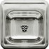 WHI-WH692ABL Square drop-in entertainment/prep sink with a smooth surface