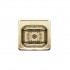 WHI-WH692BBB Square drop-in entertainment/prep sink with a hammered texture bowl and mirrored ledge