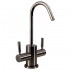 WHI-WHFH-HC1401STS Forever Hot instant hot/cold water dispenser with gooseneck spout and a self closing hot water handle