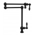 WHI-WHKPFDLV3-9555-ORB Vintage III patented deck mount pot filler with lever handles and swivel aerator