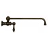 WHI-WHKPFSLV3-9000-AB Vintage III wall mount pot filler with lever handle
