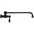 WHI-WHKPFSLV3-9000-MB Vintage III wall mount pot filler with lever handle