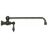WHI-WHKPFSLV3-9000-P Vintage III wall mount pot filler with lever handle