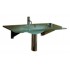 WHI-WHLOOM-D New Generation large rectangular 1/2" matte glass counter top with integrated round basin
