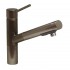 WHI-WHLX78568-BN Metrohaus single hole faucet with a pull-out spray head and lever handle