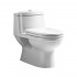 WHI-WHMFL3222-EB Eco-friendly one piece traditional toilet with a siphonic action dual flush system an elongated bowl