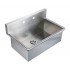 WHI-WHNC3120 Noah's Collection Brushed Stainless Steel commercial drop-in laundry-scrub sink