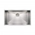 WHI-WHNCM3219 Noah's Collection Brushed Stainless Steel commercial single bowl undermount sink