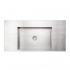 WHI-WHNCMB003 Noah's Collection above mount rectangular stainless steel bath sink