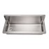 WHI-WHNCMB4413 Noah's Collection Brushed Stainless Steel commercial utility sink