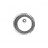 WHI-WHND11-7 Noah's Collection Brushed Stainless Steel round drop-in entertainment/prep sink