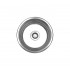 WHI-WHNDB16 Noah's Collection Brushed Stainless Steel large round drop-in sink