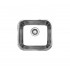WHI-WHNU1614 Noah's Collection Brushed Stainless Steel single bowl undermount sink