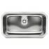 WHI-WHNU2918REC Noah's Collection Brushed Stainless Steel single bowl undermount sink