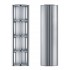 WHI-WHRAX-40 Vertical wall mount storage cabinet with adjustable shelf heights.